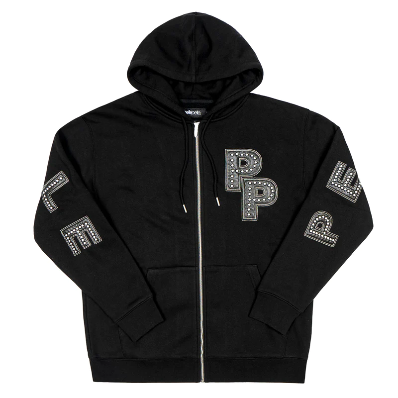 Pelle Pelle Stones Black Hoodie