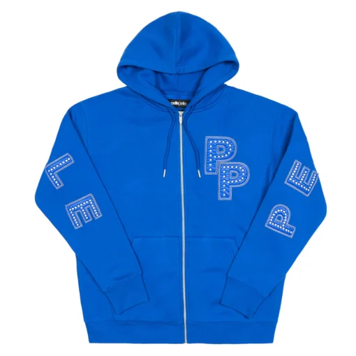 Pelle Pelle Stones Blue Hoodie