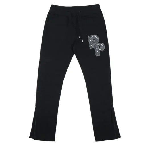 Pelle Pelle Stones Knit Black Pant