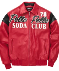 Pelle Pelle Wrld Famous Soda Club Plush Jacket