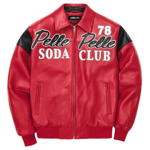 Pelle Pelle Wrld Famous Soda Club Plush Jacket