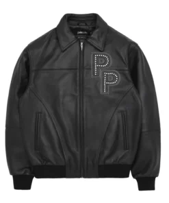 Pelle Stones Black Leather Jacket