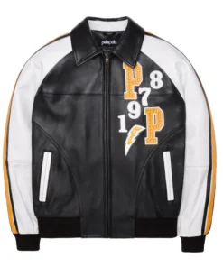 Soda Club Tiger Leather Jacket 