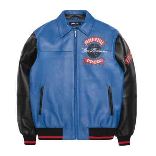 World Tour Genuine Plush Leather Jacket