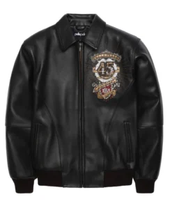 Collectors Series Black Leather Jacket