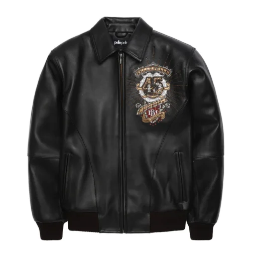 Collectors Series Black Leather Jacket