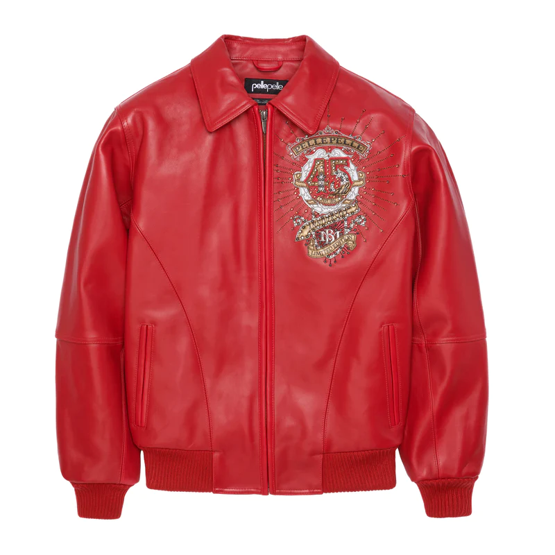 Collectors Series Red Leather Jacket