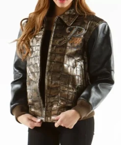 Bold Pelle Pelle Exotic Studded Jacket.