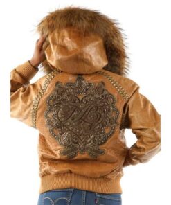 Exclusive Pelle Pelle Queen Brown Jacket.