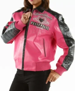 Garde 37 Years Strong Pink Leather Jacket.