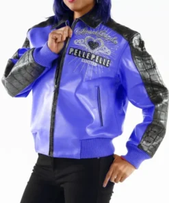 Garde Strong 37 Years Blue leather Jacket