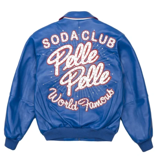 New Arrival Pelle Pelle Blue Soda Club Jacket .