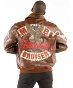 Pelle Pelle American Bruiser Brown Jacket .