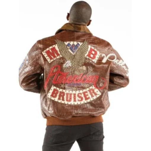 Pelle Pelle American Bruiser Brown Jacket .