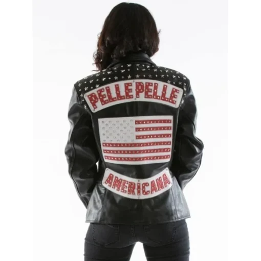 Pelle Pelle Americana Jacket Black Leather.