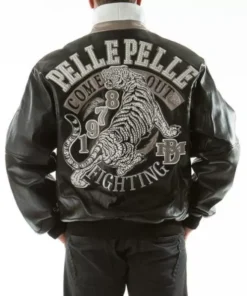 Pelle Pelle Black Come Out Fighting Jacket