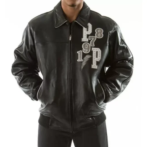 Pelle Pelle Black Come Out Fighting Jacket.