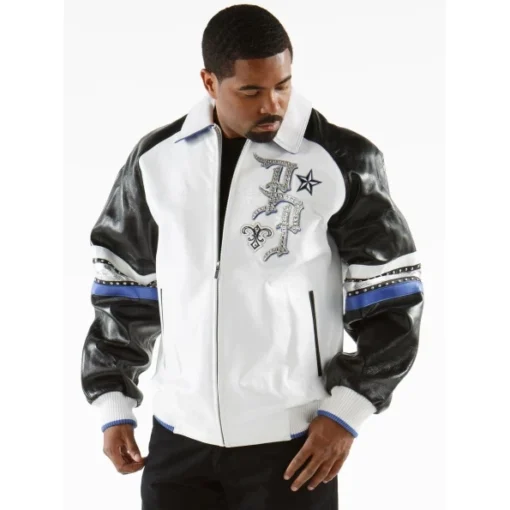 Pelle Pelle Black Label White Men Jacket Leather Jacket