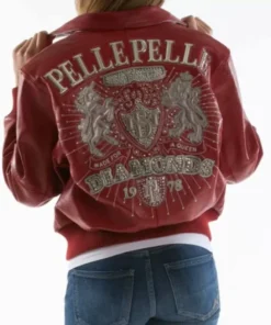 Pelle Pelle Cabernet Diamonds Made for Queen Jacket