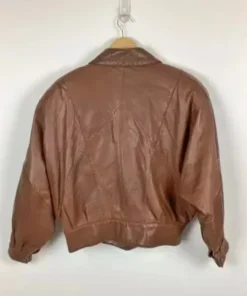 Pelle Pelle Double Breasted Brown Leather Jacket