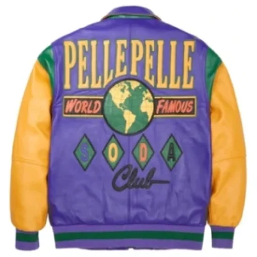 Pelle Pelle Famous Soda Club Plush Jacket