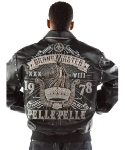 Pelle Pelle Grandmaster Black Leather Jacket