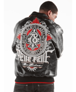 Pelle Pelle Highest Caliber Black Leather Jacket