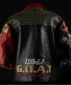 Pelle Pelle LL Cool J Black And Red Leather Jacket