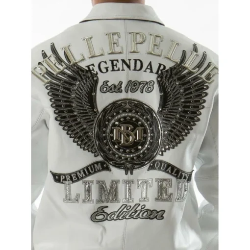 Pelle Pelle Legendary White Leather Jacket Jacket