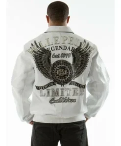 Pelle Pelle Legendary White Leather Jacket Men Jacket