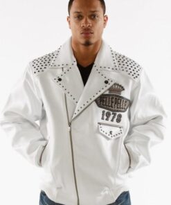 Pelle Pelle Lethal White Leather Jacket.