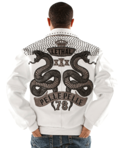 Pelle Pelle Lethal White Leather Jacket