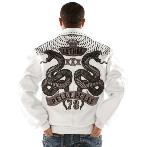 Pelle Pelle Lethal White Leather Jacket