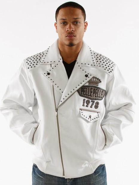 Pelle Pelle Lethal White Leather Jacket.