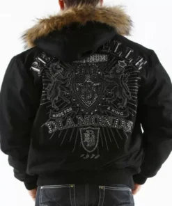 Pelle Pelle Made For King Fur Hood Jacket