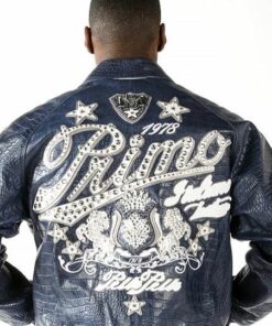 Pelle Pelle Navy Blue Primo Leather Jacket