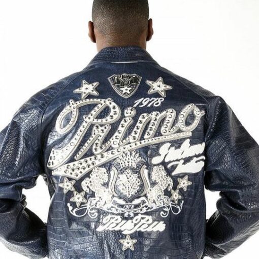 Pelle Pelle Navy Blue Primo Leather Jacket