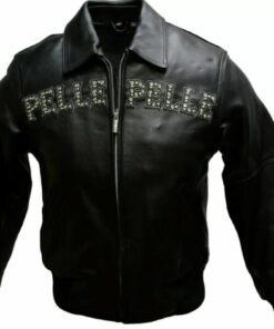 Pelle Pelle Pride Studded Black Jacket.