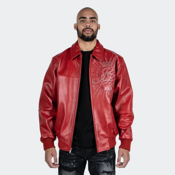 Pelle Pelle Red 45th Anniversary Men Jacket