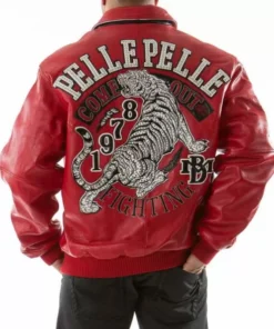 Pelle Pelle Red Come Out Fighting Jacket