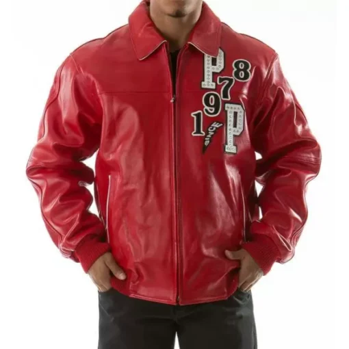 Pelle Pelle Red Come Out Fighting Jacket.