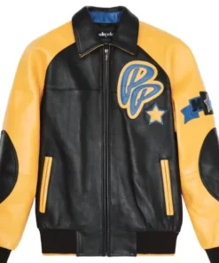 Pelle Pelle Soda Club Plush Yellow Jacket