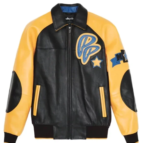 Pelle Pelle Soda Club Plush Yellow Jacket