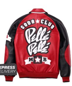 Pelle Pelle Soda Club Red Leather Jacket