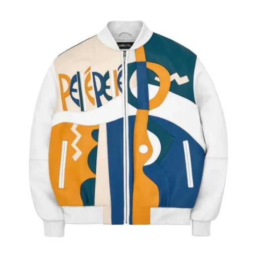 Pelle Pelle White Picasso Leather Jacket Men & Women.