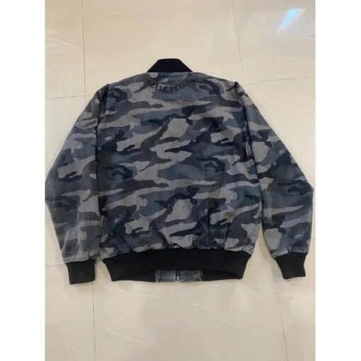 Pelle Pelle Army Style Big Logo Jacket