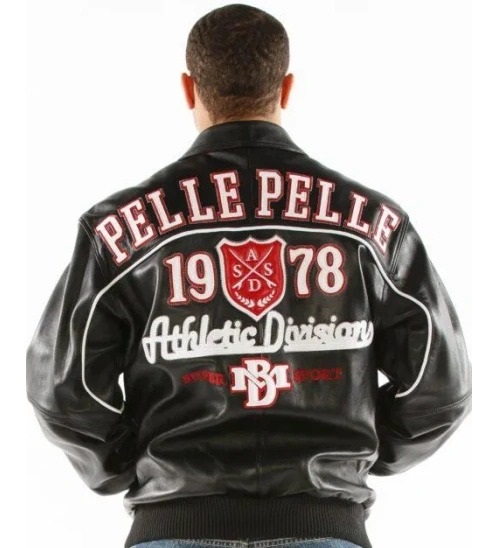 Pelle Pelle Athletic Division Black Jacket