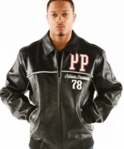 Pelle Pelle Athletic Division Black Jacket