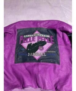 Pelle Pelle Baseball Urban League Purple Jacket