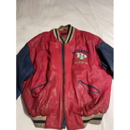 Excellent Pelle Pelle Urban League Red Jacket